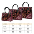 Just A Girl Who Loves Books - Personalized Christian Handbag - Faith In My Bag is a brand operated by Gemini Clothing LLC