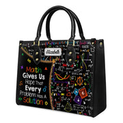 Teacher Bags - Personalized Christian Handbag - Solution Handbag Cab02281223 - Faith In My Bag is a brand operated by Gemini Clothing LLC