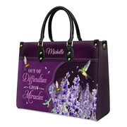 Out of Difficulties Grow Miracles 1 Peter 5 10 Hummingbird - Personalized Christian - Faith In My Bag is a brand operated by Gemini Clothing LLC
