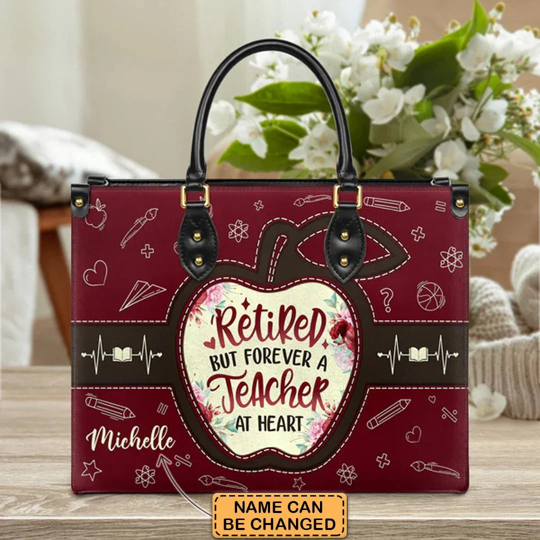 Teacher Bags - Personalized Christian Handbag - Heart Handbag Cab03281223 - Faith In My Bag is a brand operated by Gemini Clothing LLC