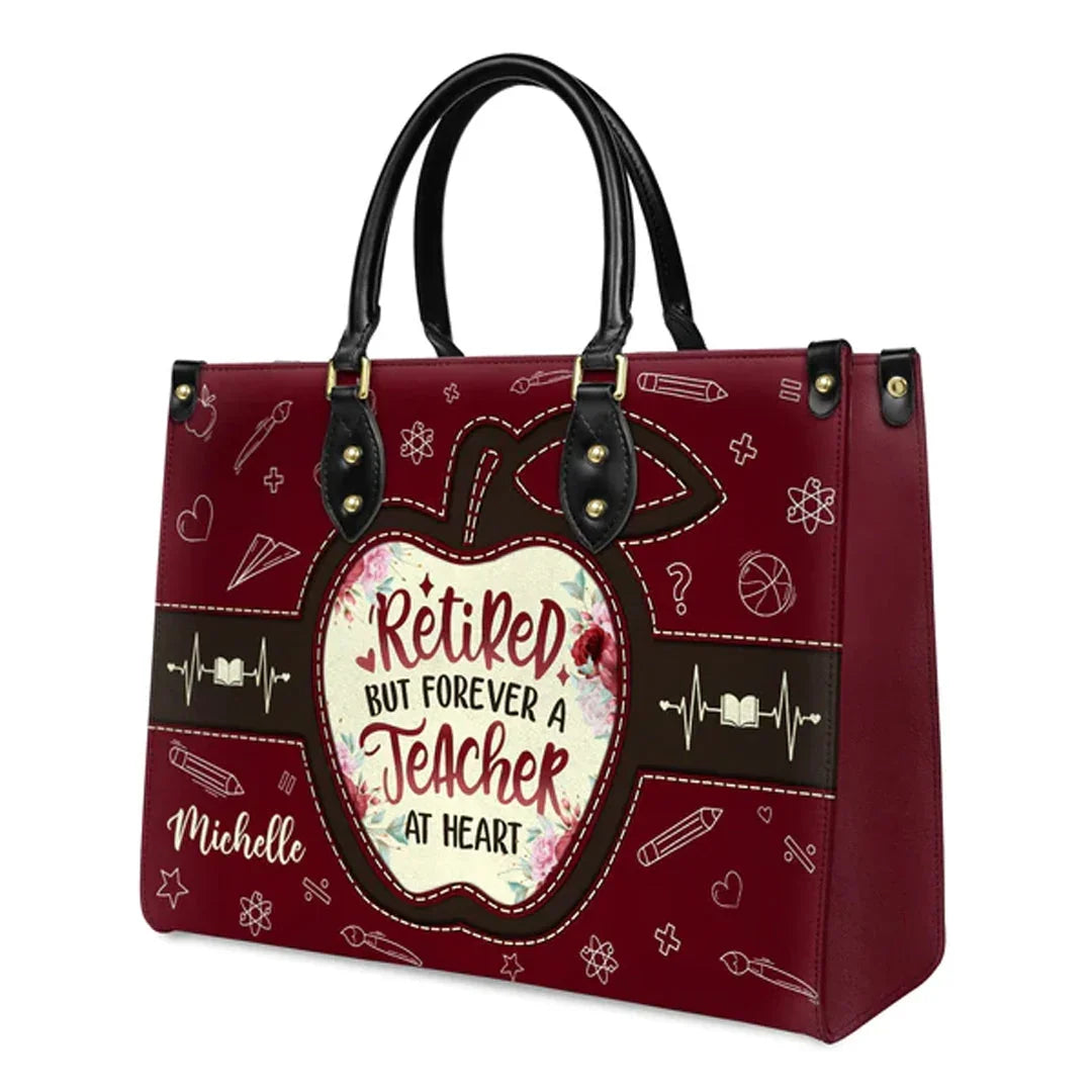 Teacher Bags - Personalized Christian Handbag - Heart Handbag Cab03281223 - Faith In My Bag is a brand operated by Gemini Clothing LLC