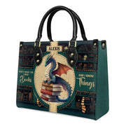 Thats What I Do I Read Books and I Know Things - Personalized Christian Handbag - Faith In My Bag is a brand operated by Gemini Clothing LLC