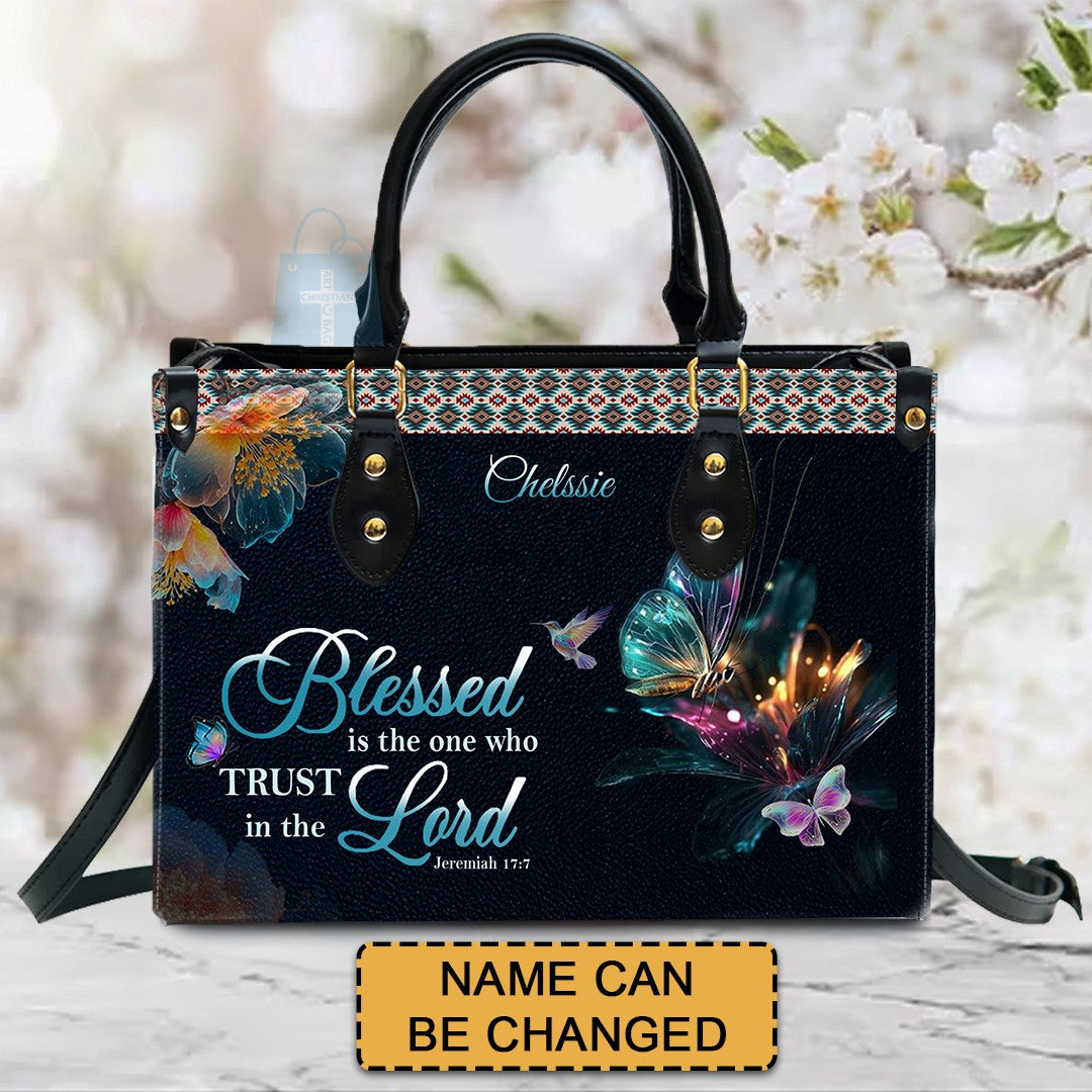 Blessed is the One Who Trusts in the Lord Jeremiah 17:7 - Personalized Christian - Faith In My Bag is a brand operated by Gemini Clothing LLC