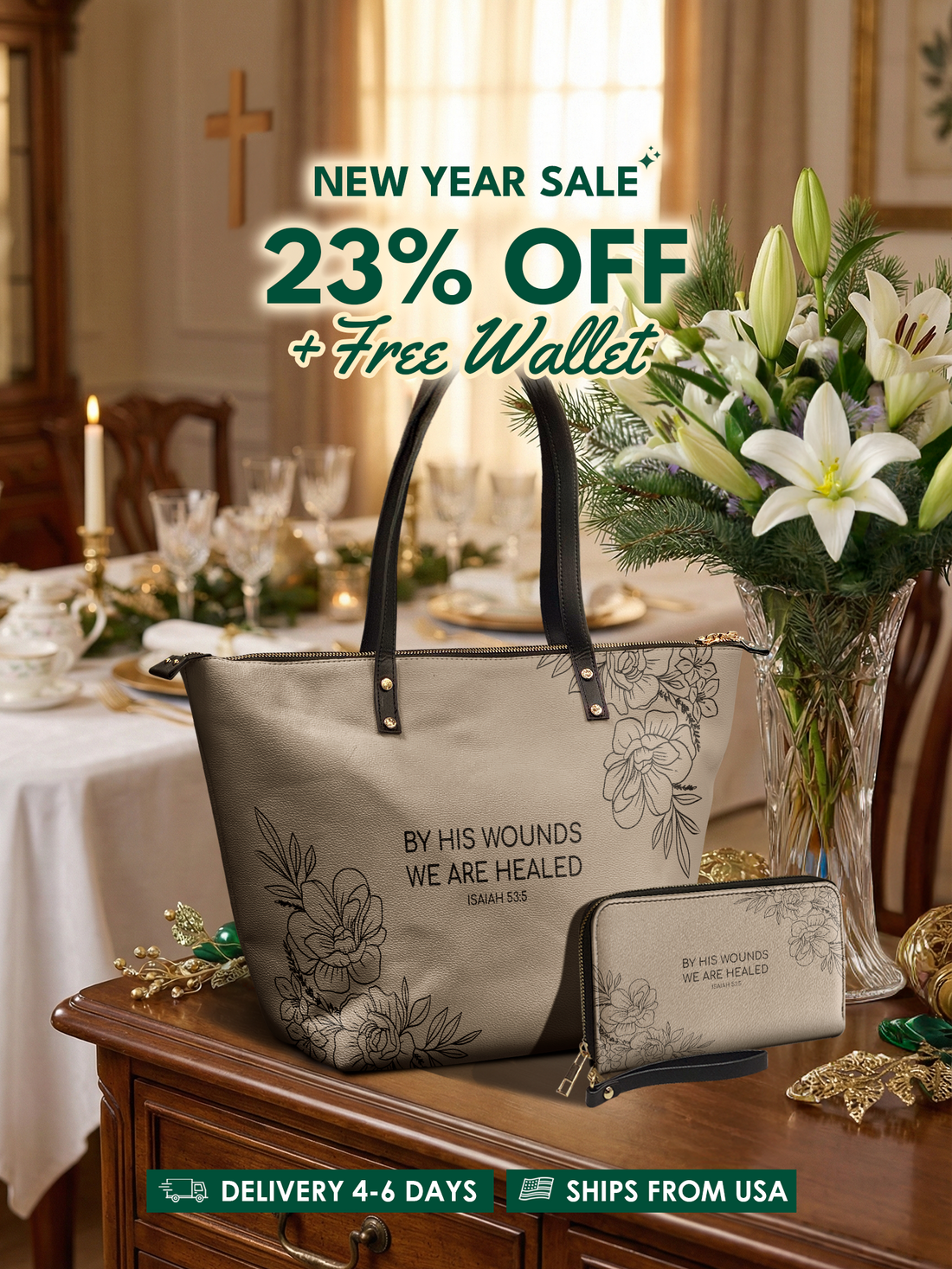 Complete Leather Bag Deal - Christian Handbag - Faith In My Bag is a brand operated by Gemini Clothing LLC