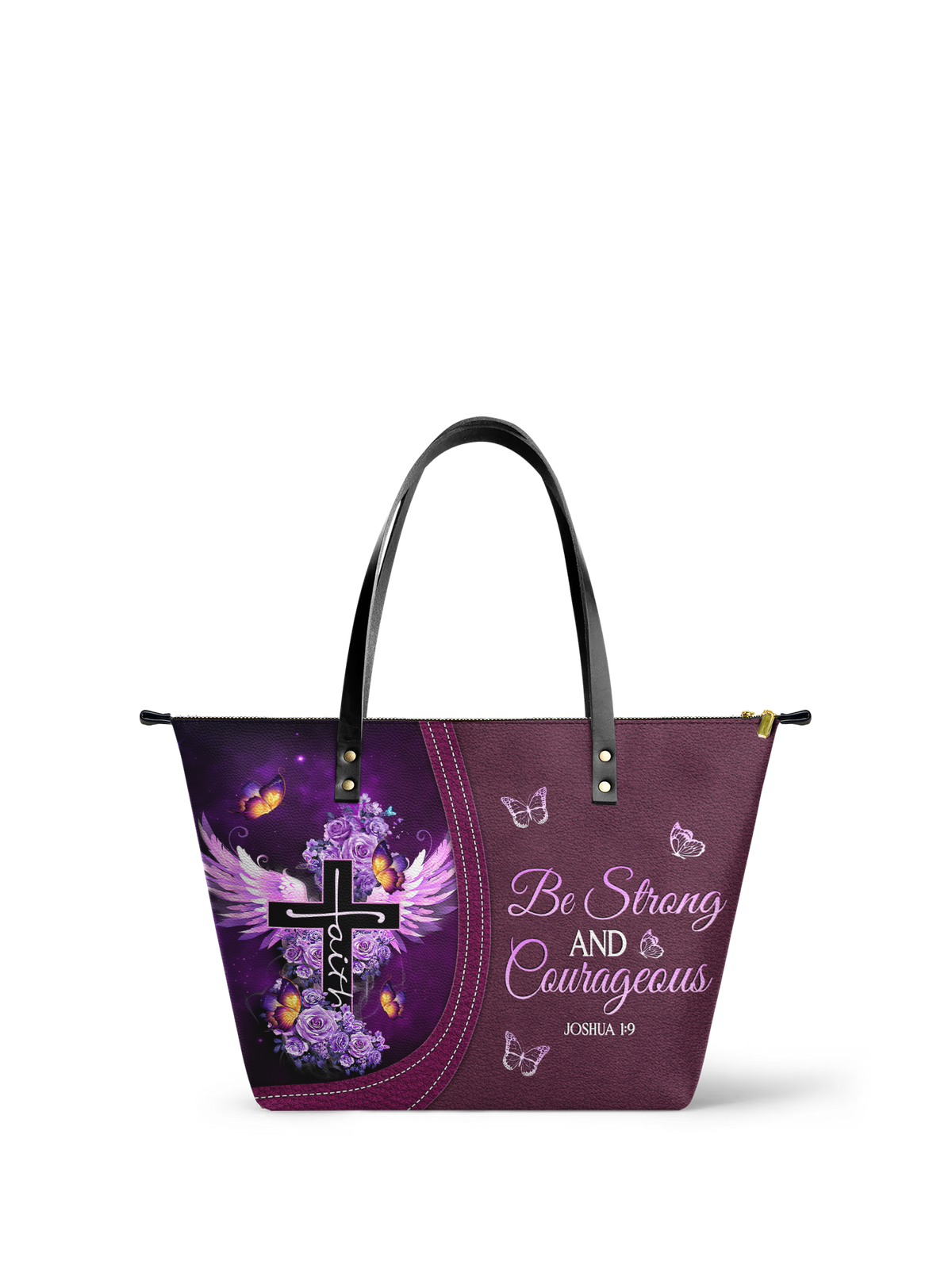 Courage Leather Bag - Christian Handbag - Faith In My Bag is a brand operated by Gemini Clothing LLC
