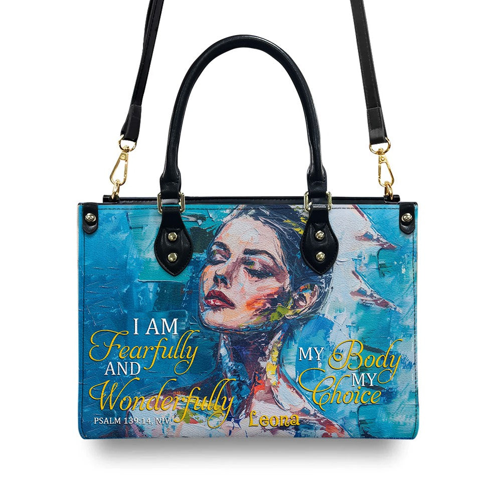 My Body my Choice. - Personalized Christian Handbag - Faith In My Bag is a brand operated by Gemini Clothing LLC