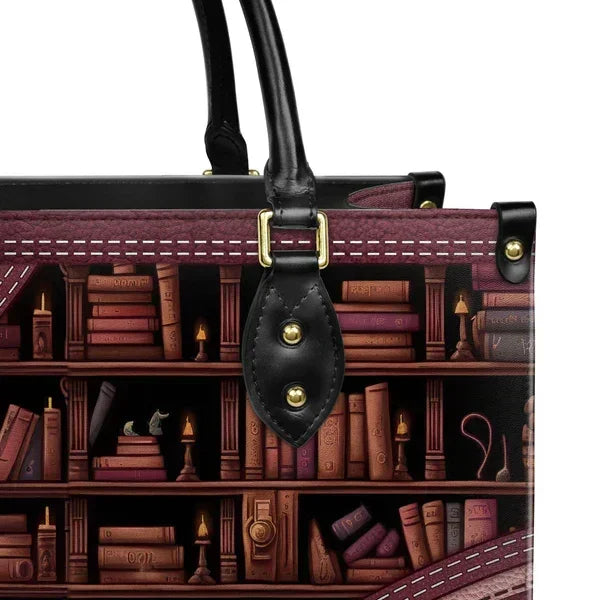 Just A Girl Who Loves Books - Personalized Christian Handbag - Faith In My Bag is a brand operated by Gemini Clothing LLC