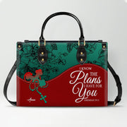 Personalized Christian Leather Handbag – Christian Christmas Gift for Women