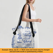 Large Oxford Fabric - Personalized Christian Handbag - Faith In My Bag is a brand operated by Gemini Clothing LLC