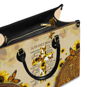 Personalized Christian Handbag: I Can Only Imagine Leather Tote