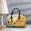 Prayer Changes Things Sunflower Personalized Christian Handbag