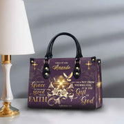 Faith Over Fear Floral Cross Butterfly Inspirational Bible Verse for - Style 2