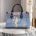 His Grace Carried Me - Personalized Christian Handbag