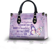 Righteous Person May Have Many Troubles Personalized Christian Handbag