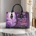 Start Each Day with God, Grace & Gratitude Personalized Christian Handbag