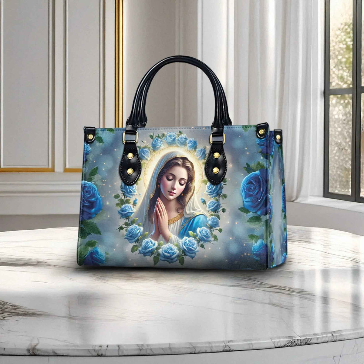 Name Virgin Mary - Personalized Christian Handbag