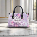 Butterfly Floral Personalized Christian Handbag