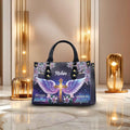 Blessed Mama Guided by Angels Cross Wings Personalized Christian Handbag