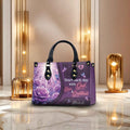 Start Each Day with God, Grace & Gratitude Personalized Christian Handbag