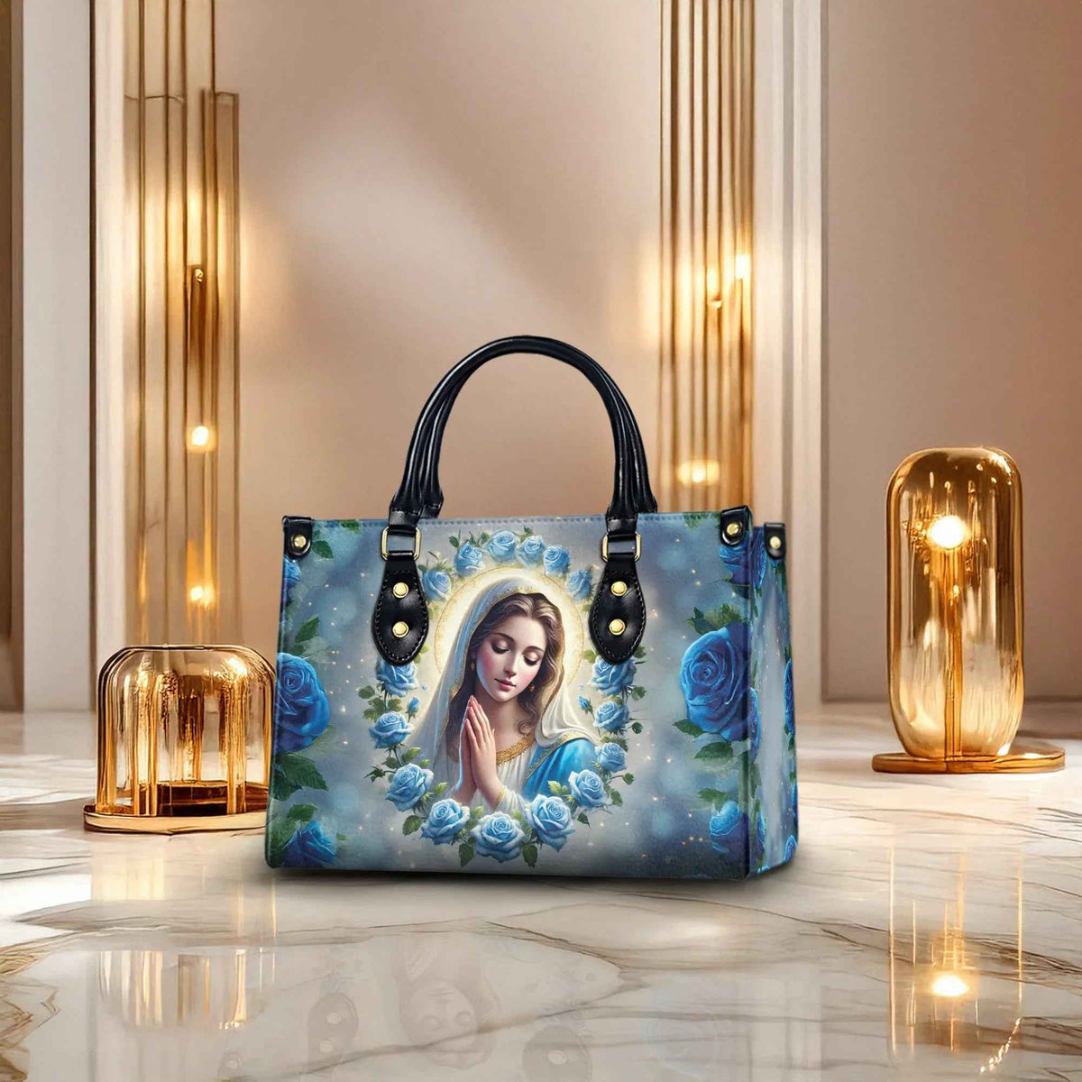 Name Virgin Mary - Personalized Christian Handbag