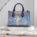 His Grace Carried Me - Personalized Christian Handbag
