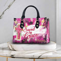 Saved by Grace Personalized Christian Handbag