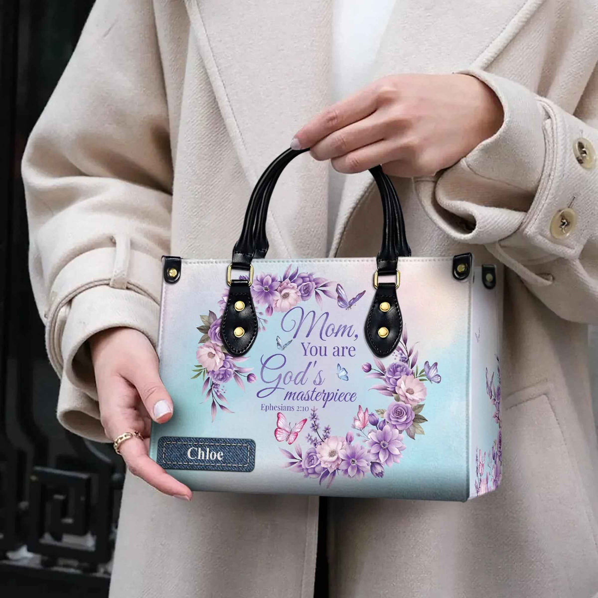 Personalized Christian Handbag - S Masterpiece