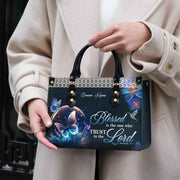 Blessed is the One Who Trusts in the Lord Personalized Christian Handbag