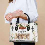 A From Mom, God Personalized Christian Handbag