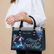 Blessed is the One Who Trusts in the Lord Personalized Christian Handbag