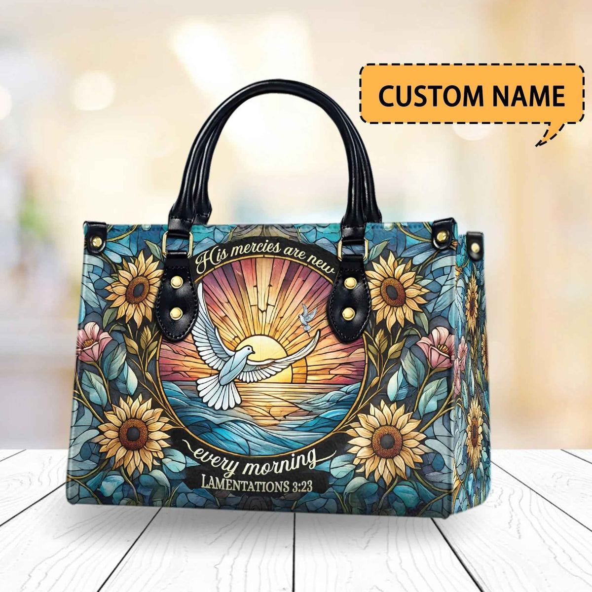 Best Mom Ever Leather for Mom Mothers Day Copy - Personalized Christian Handbag