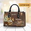 Mama is the Light of the World for Mother - Personalized Christian Handbag