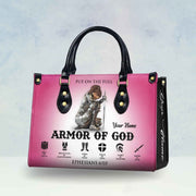 Put On the Full Armor of God Personalized Christian Handbag