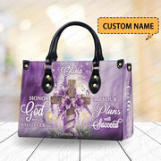Proverbs 16:3 Bible Verse Personalized Christian Handbag
