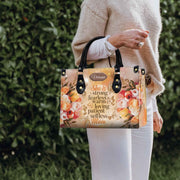 She is Strong, Fearless, Loving Personalized Christian Handbag