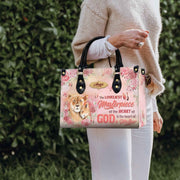 ‘The Loveliest Masterpiece of the Heart of God' Personalized Christian Handbag