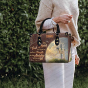 Name Job 33:4 Bible Verse Personalized Christian Handbag