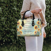 Hb126 Bag for Women Faith with Psalm 150 6 Dragonfly Peony Art Copy - Personalized