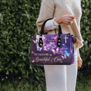 He Calls Me Beautiful One - Personalized Christian Handbag - Women Copy 2