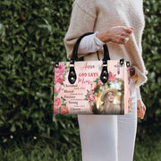 God Says Mom Personalized Christian Handbag