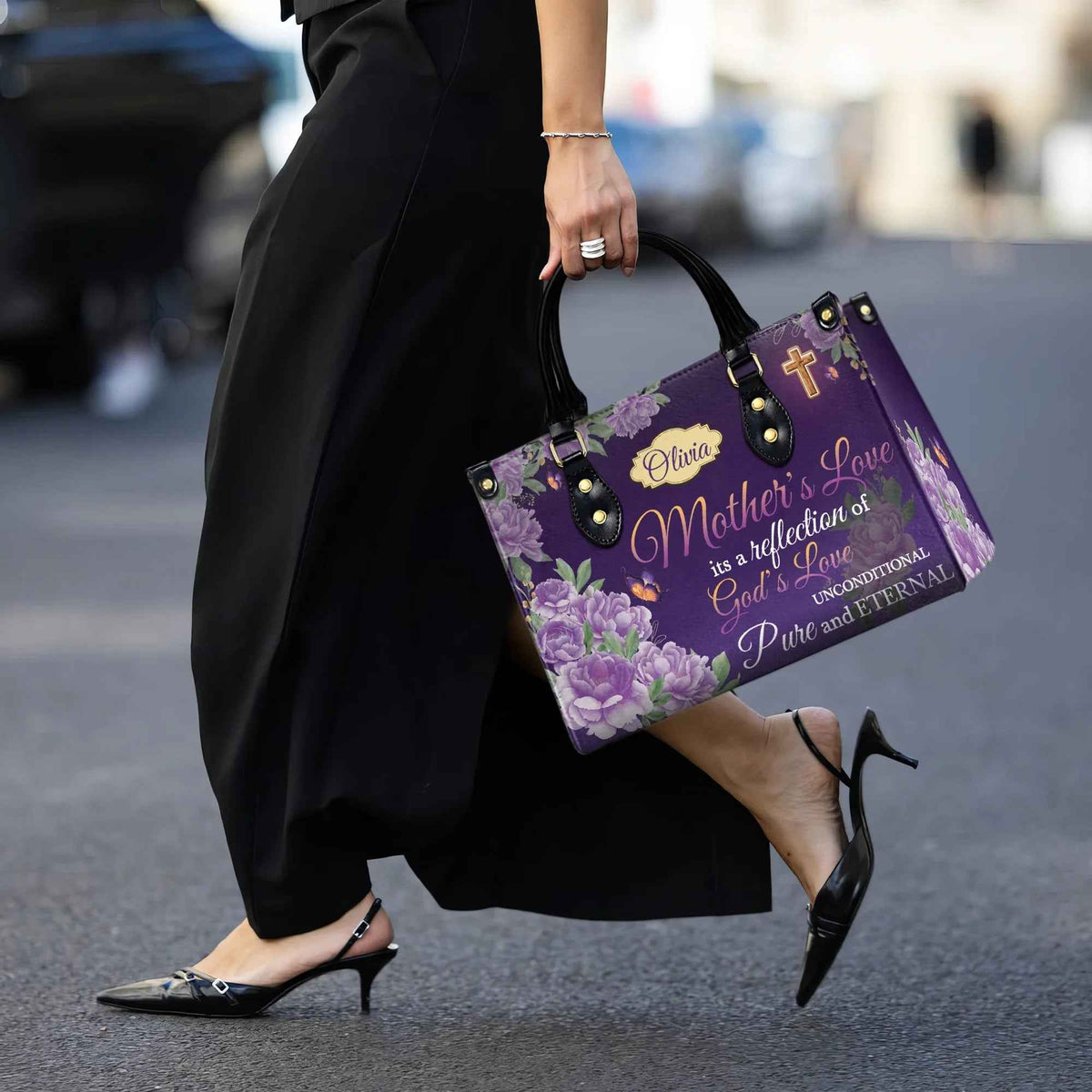 S Love Personalized Christian Handbag