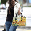 Prayer Changes Things Sunflower Personalized Christian Handbag