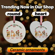 Pet Family Christmas 2025 - Personalized Christmas Ornament - Faith In My Bag is a brand operated by Gemini Clothing LLC