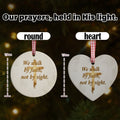 We Walk by - Christmas Ornament - Faith In My Bag is a brand operated by Gemini Clothing LLC