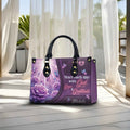 Start Each Day with God, Grace & Gratitude Personalized Christian Handbag