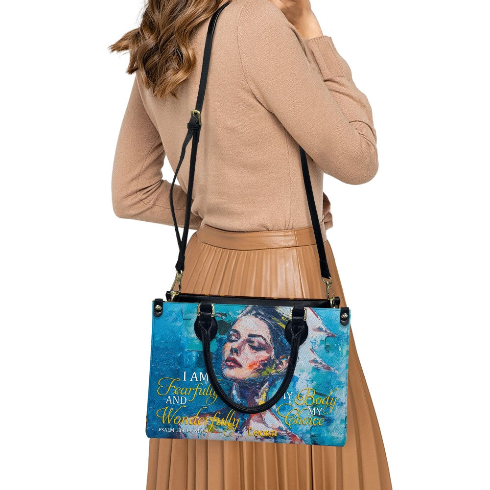 My Body my Choice. - Personalized Christian Handbag - Faith In My Bag is a brand operated by Gemini Clothing LLC
