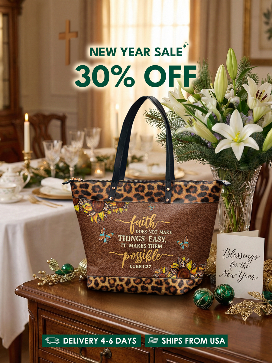 Possible Leather Bag Bogo - Christian Handbag - Faith In My Bag is a brand operated by Gemini Clothing LLC
