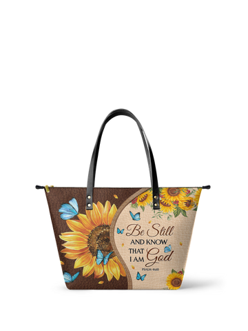 Presence Leather Bag Single - Christian Handbag - Faith In My Bag is a brand operated by Gemini Clothing LLC