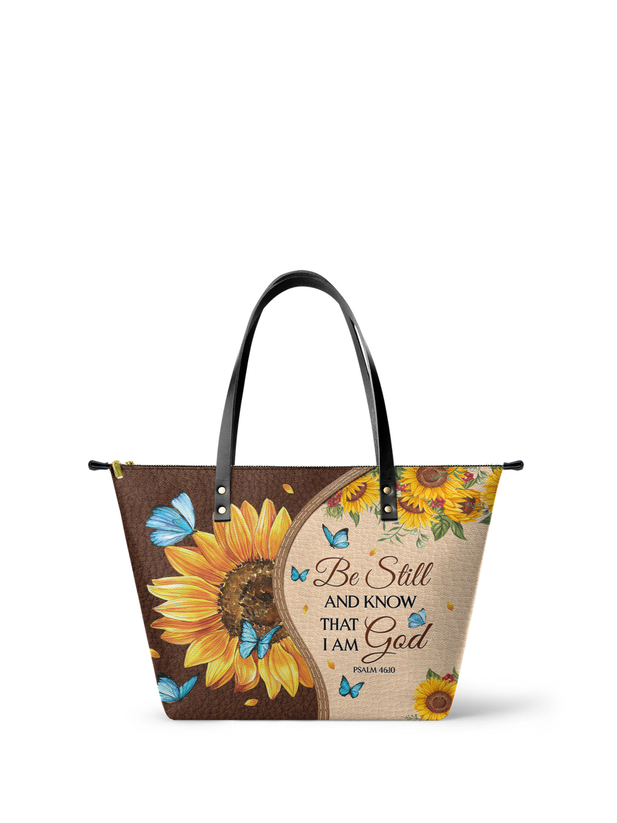 Presence Leather Bag Single - Christian Handbag - Faith In My Bag is a brand operated by Gemini Clothing LLC