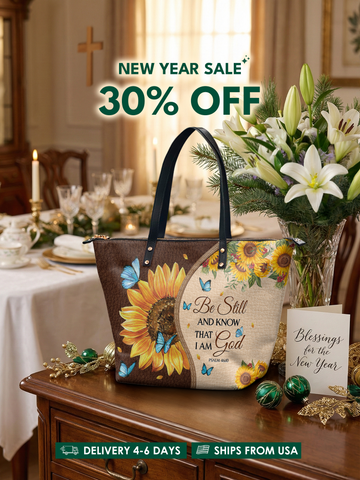 Presence Leather Bag Bogo - Christian Handbag - Faith In My Bag is a brand operated by Gemini Clothing LLC